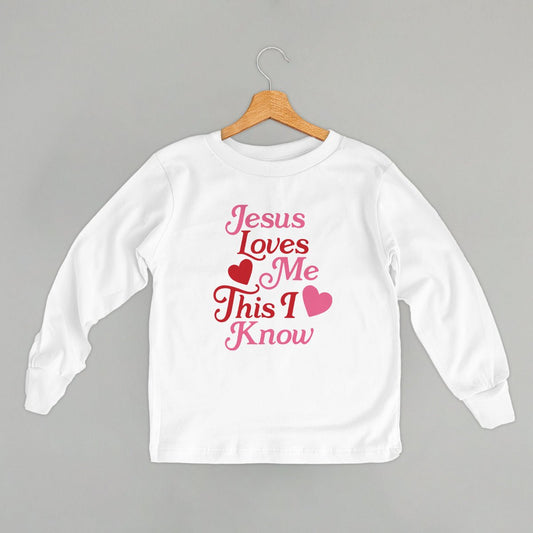 Jesus Loves Me This I Know Hearts (Kids) - Shop LINNY CO