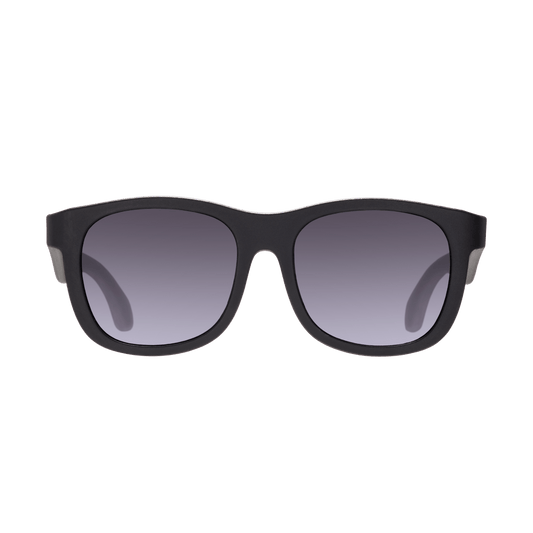 Jet Black Navigator | Polarized Smoke Lenses - Shop LINNY CO