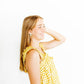 Kaelyn Statement Earrings - Green - Mustard Camo - Shop LINNY CO