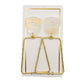 Kaelyn Statement Earrings - Milky Way - Shop LINNY CO