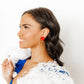 Kaelyn Statement Earrings - Pearlized Red - Shop LINNY CO