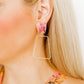 Kaelyn Statement Earrings - Rose Water - Shop LINNY CO