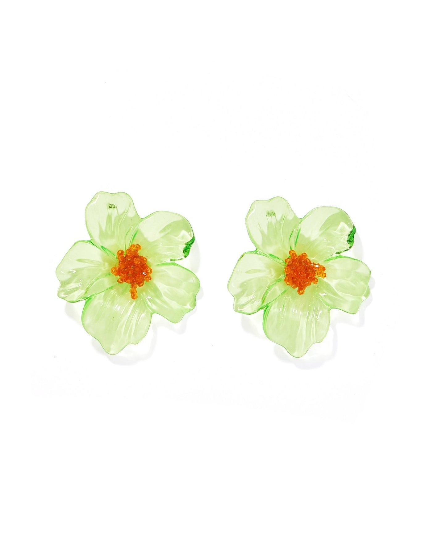 Kalani Statement Earrings - Green - Shop LINNY CO