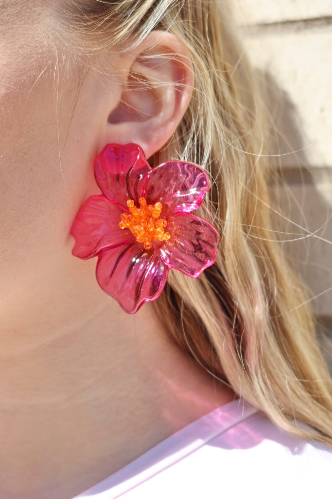 Kalani Statement Earrings - Purple - Shop LINNY CO