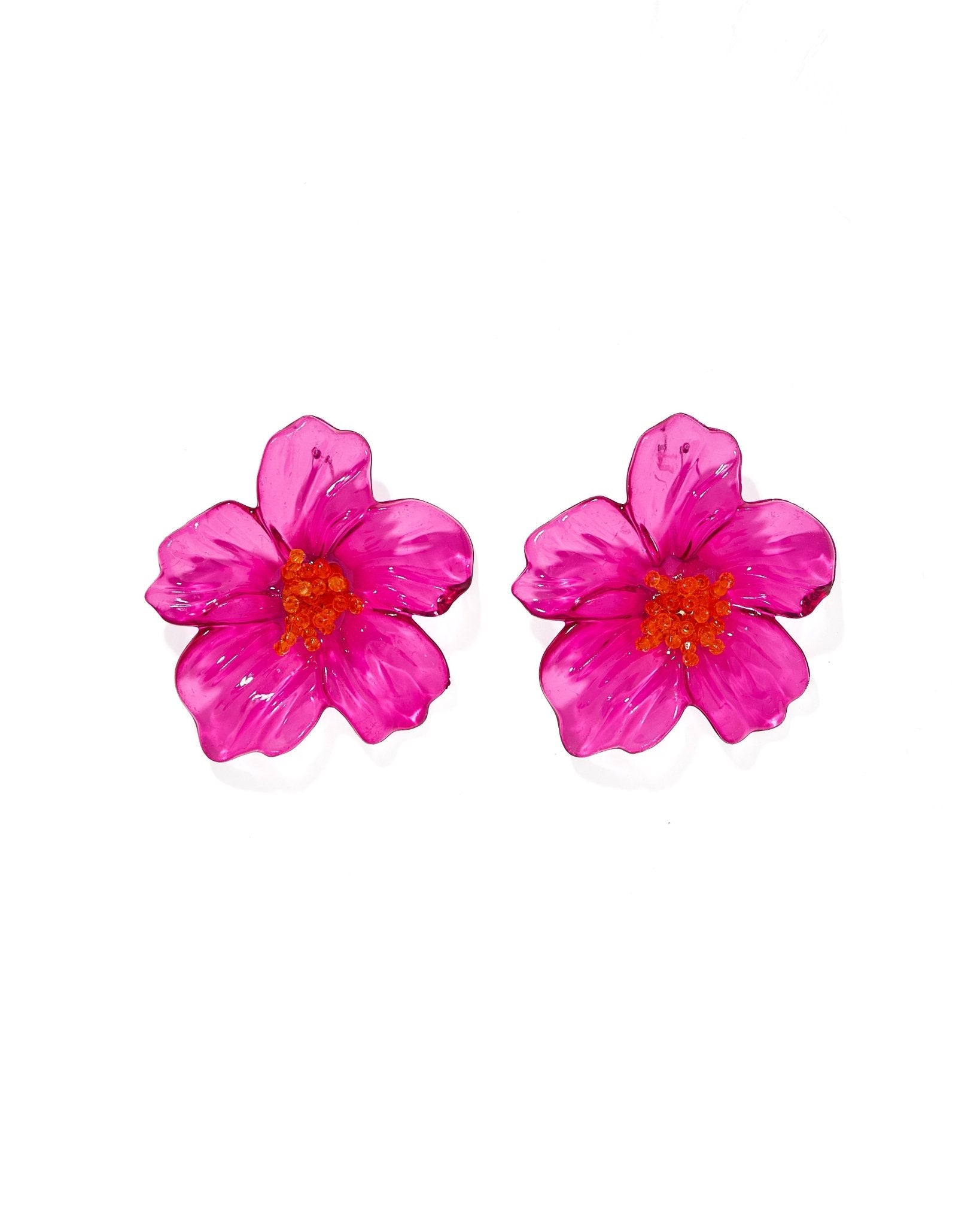 Kalani Statement Earrings - Purple - Shop LINNY CO