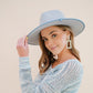 Kennedy Statement Earrings - Gold Confetti - Shop LINNY CO
