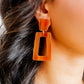 Kennedy Statement Earrings - Honey - Shop LINNY CO