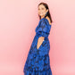 Kennedy Statement Earrings - Navy - Shop LINNY CO