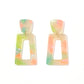 Kennedy Statement Earrings - Neon Punch - Shop LINNY CO