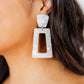 Kennedy Statement Earrings - Pearl White - Shop LINNY CO