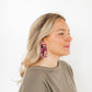 Kennedy Statement Earrings - Pink Multi - Shop LINNY CO