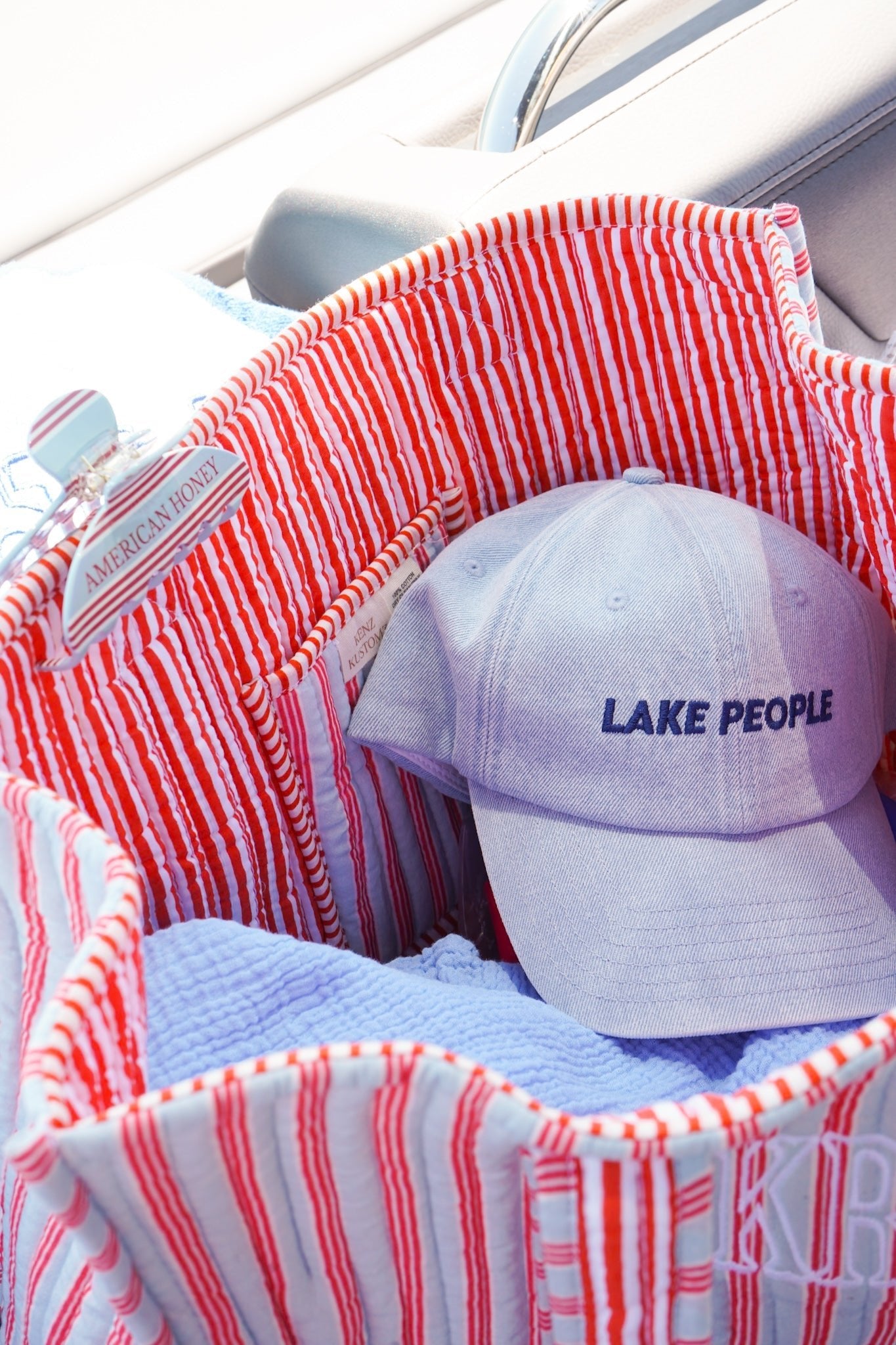 Lake People - Denim Dad Cap - Shop LINNY CO