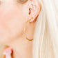 Lauren Large Hoop Earrings - Gold - Shop LINNY CO