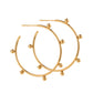 Lauren Large Hoop Earrings - Gold - Shop LINNY CO