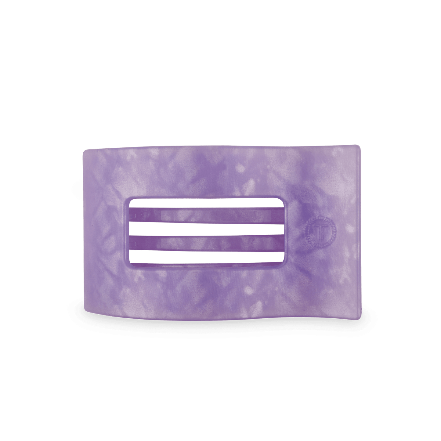 Lavender Mist Medium Flat Rectangle Hair Clip - Shop LINNY CO
