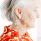 Leah Pearl Hoop Earrings - Shop LINNY CO