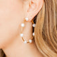 Leah Pearl Hoop Earrings - Shop LINNY CO