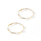 Leah Pearl Hoop Earrings - Shop LINNY CO