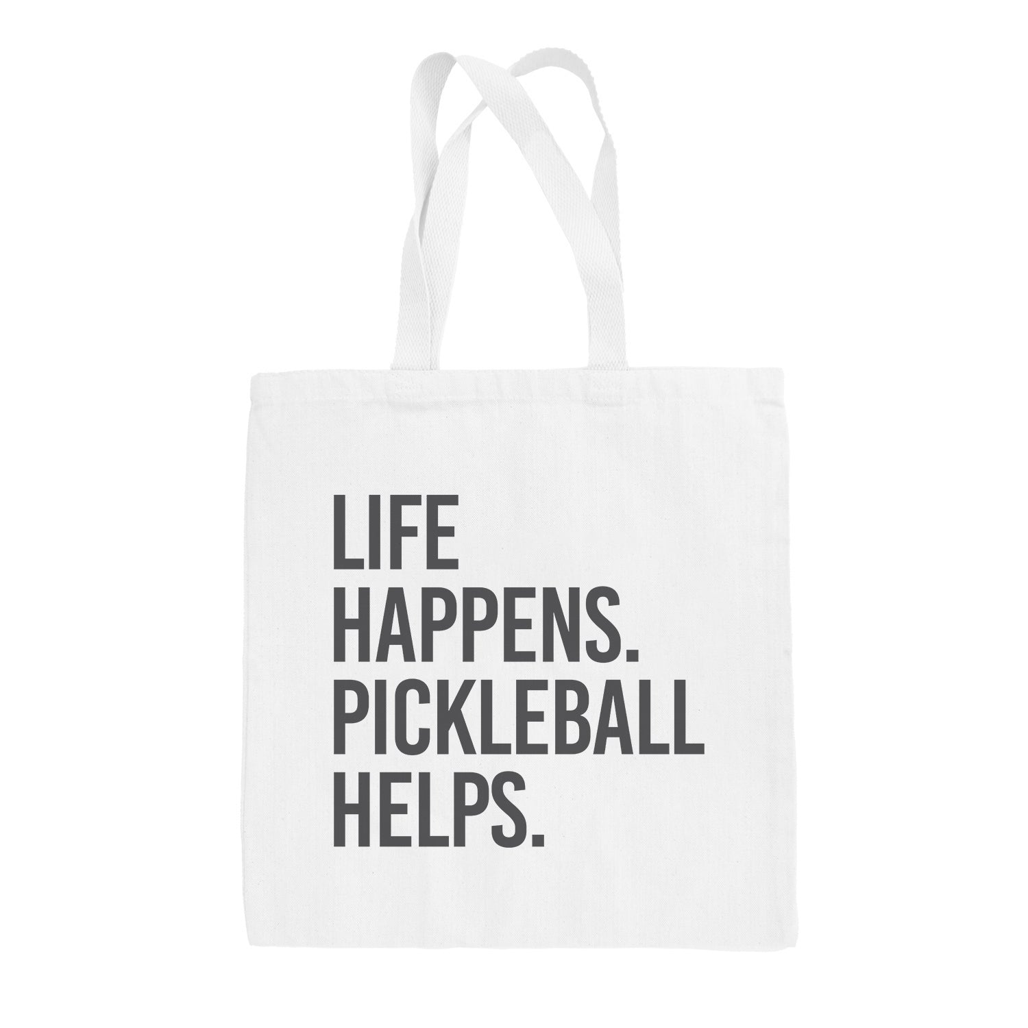 Life Happens Pickleball Helps Tote Bag - Shop LINNY CO