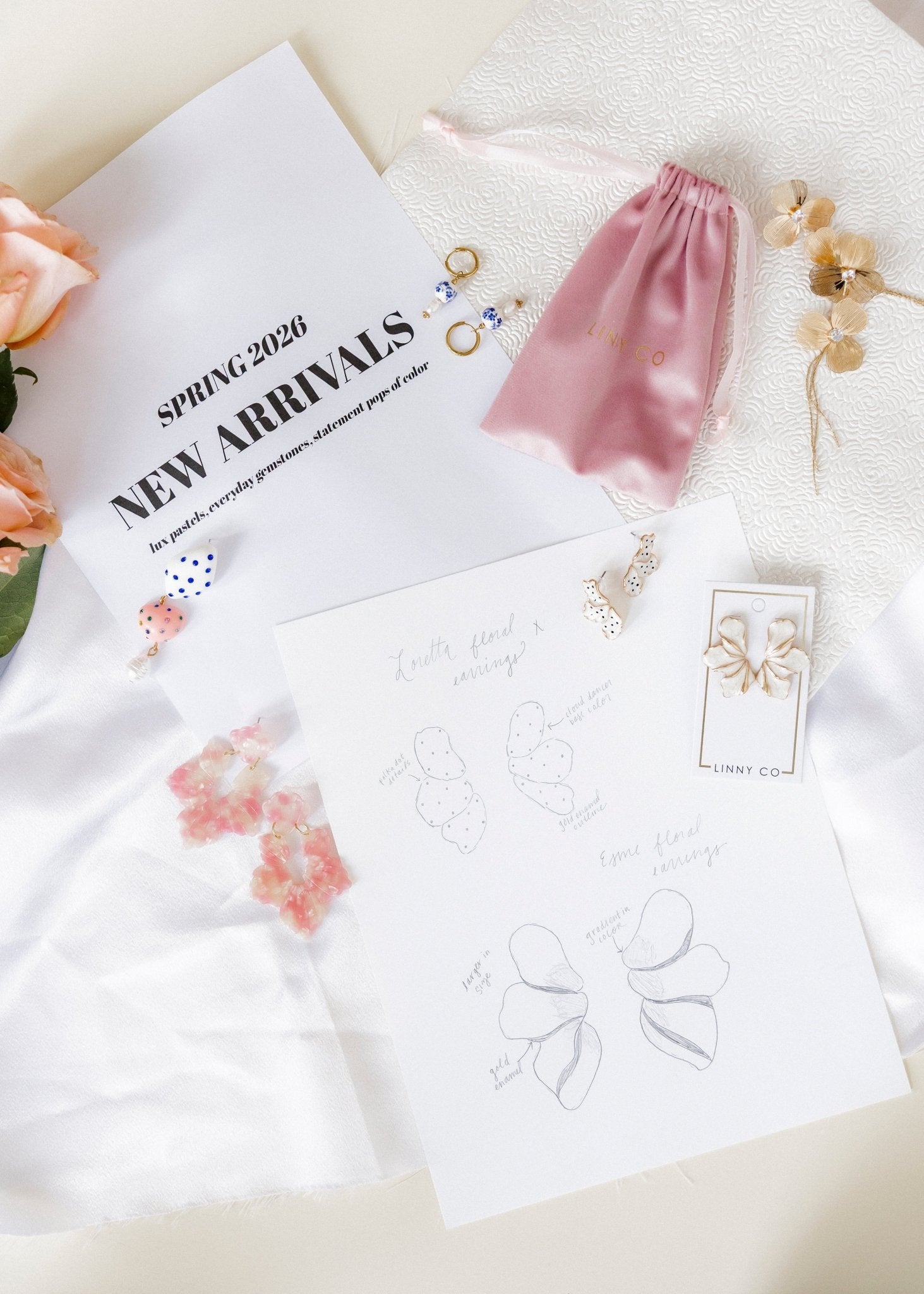 Loretta Statement Earrings - Shop LINNY CO