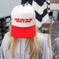 Love you to the Moon - Red Vintage Trucker Hat - Shop LINNY CO