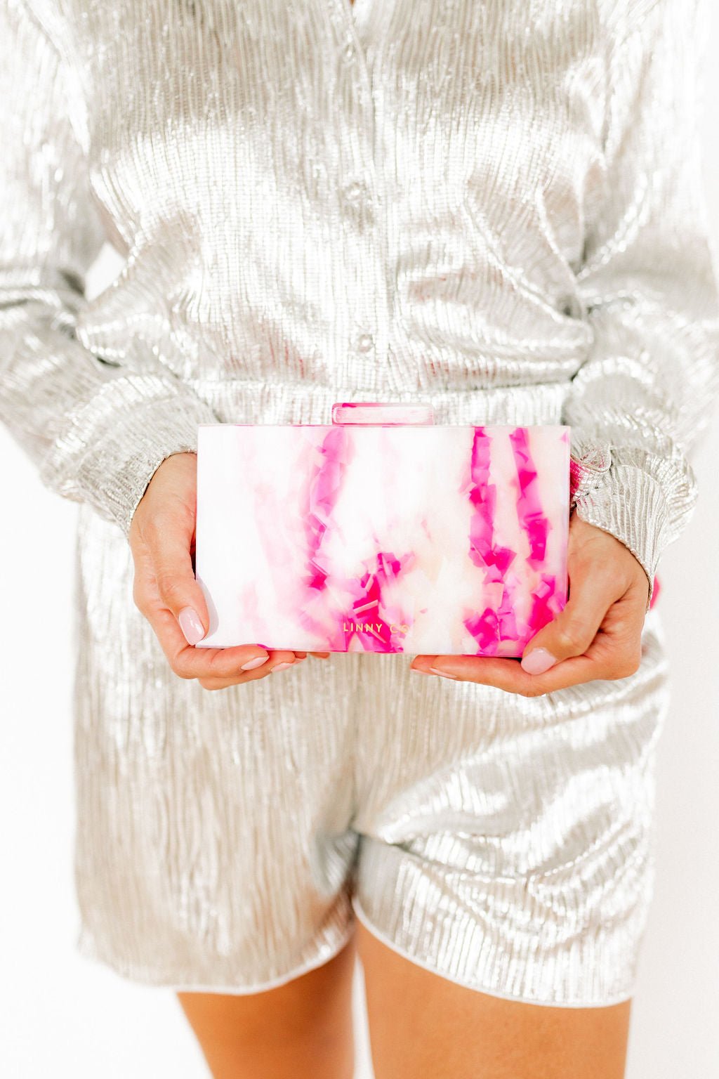 Lucy - Pink & White - Shop LINNY CO