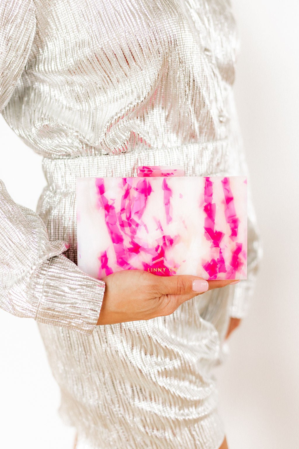 Lucy - Pink & White - Shop LINNY CO