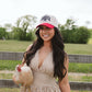 Made in America - Red Stripe Vintage Trucker Hat - Shop LINNY CO