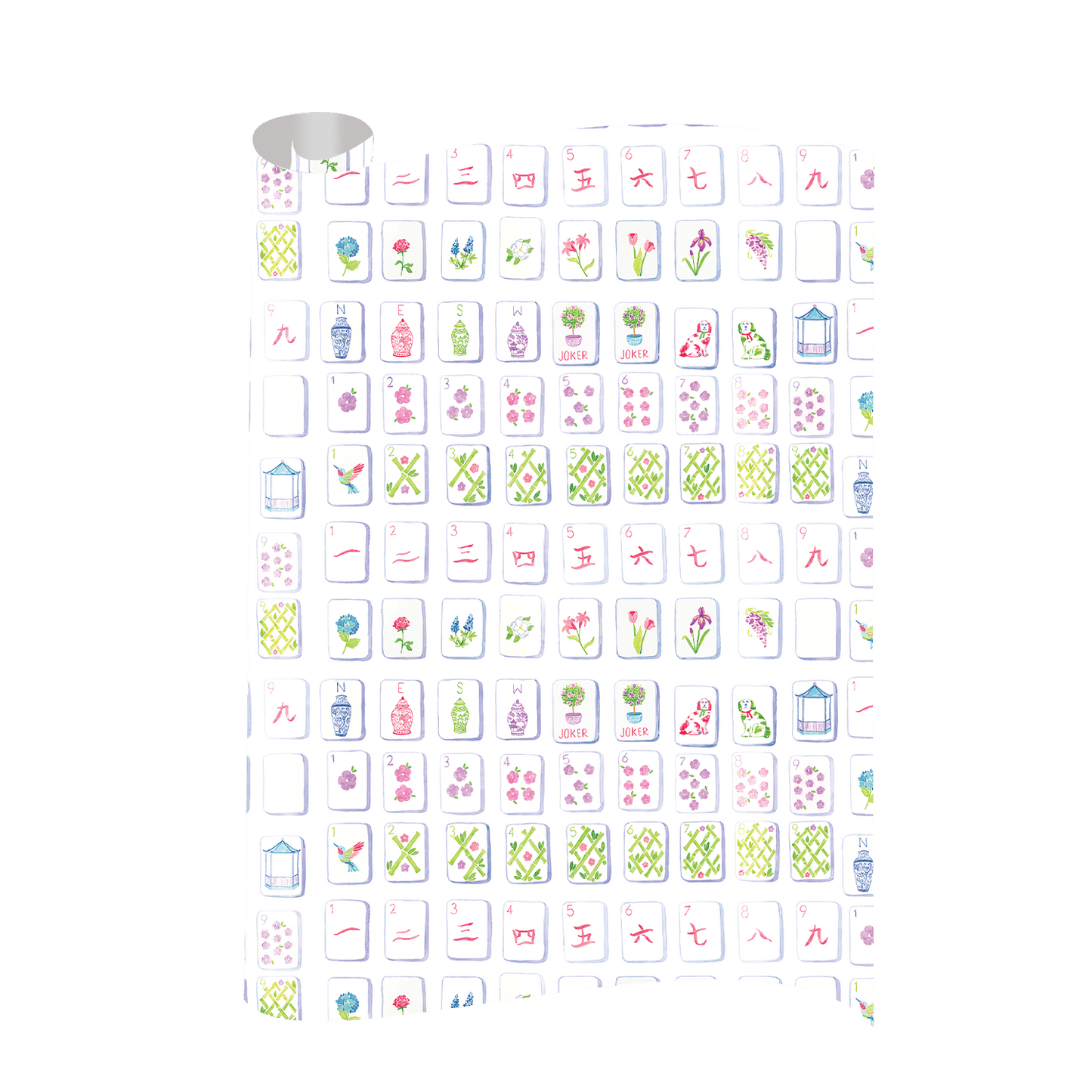 Mahjong Gift Wrap - Shop LINNY CO