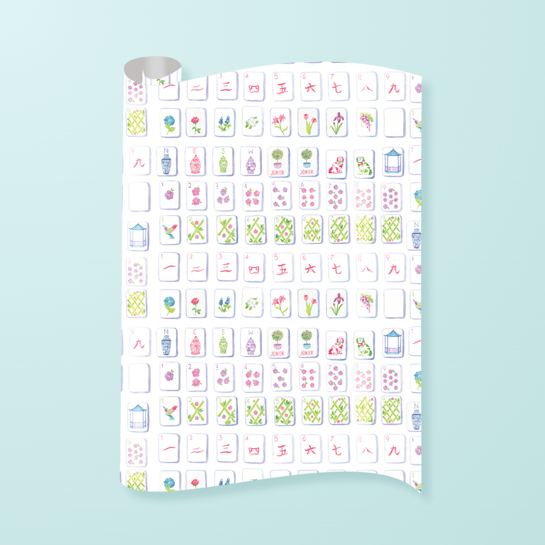 Mahjong Gift Wrap - Shop LINNY CO