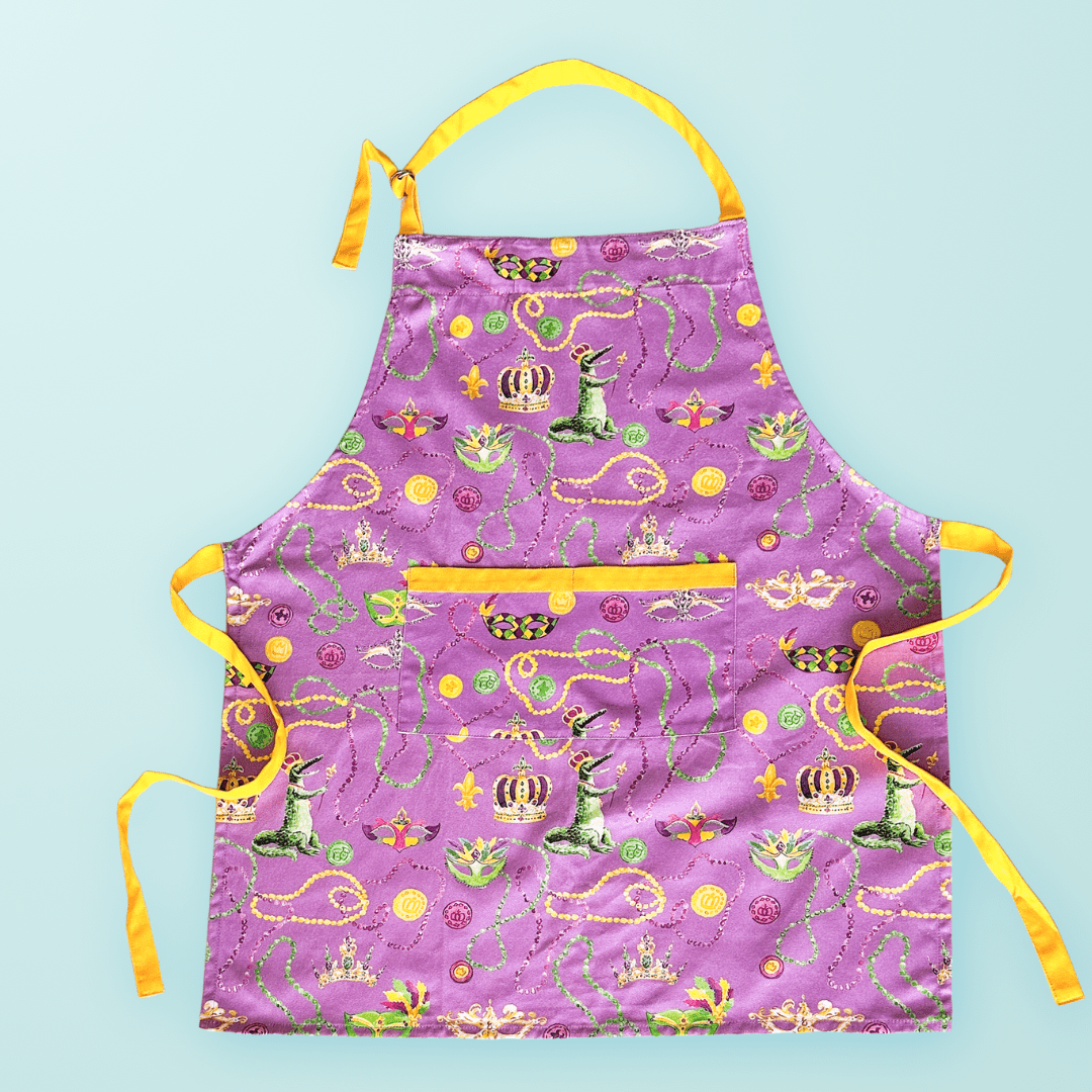 Mardi Gras Apron - Shop LINNY CO