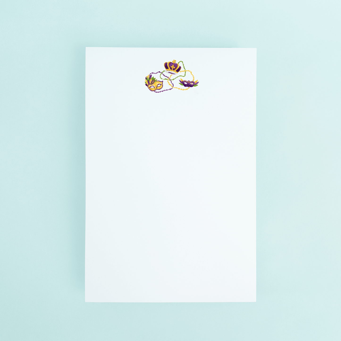 Mardi Gras Beads Notepad - Shop LINNY CO