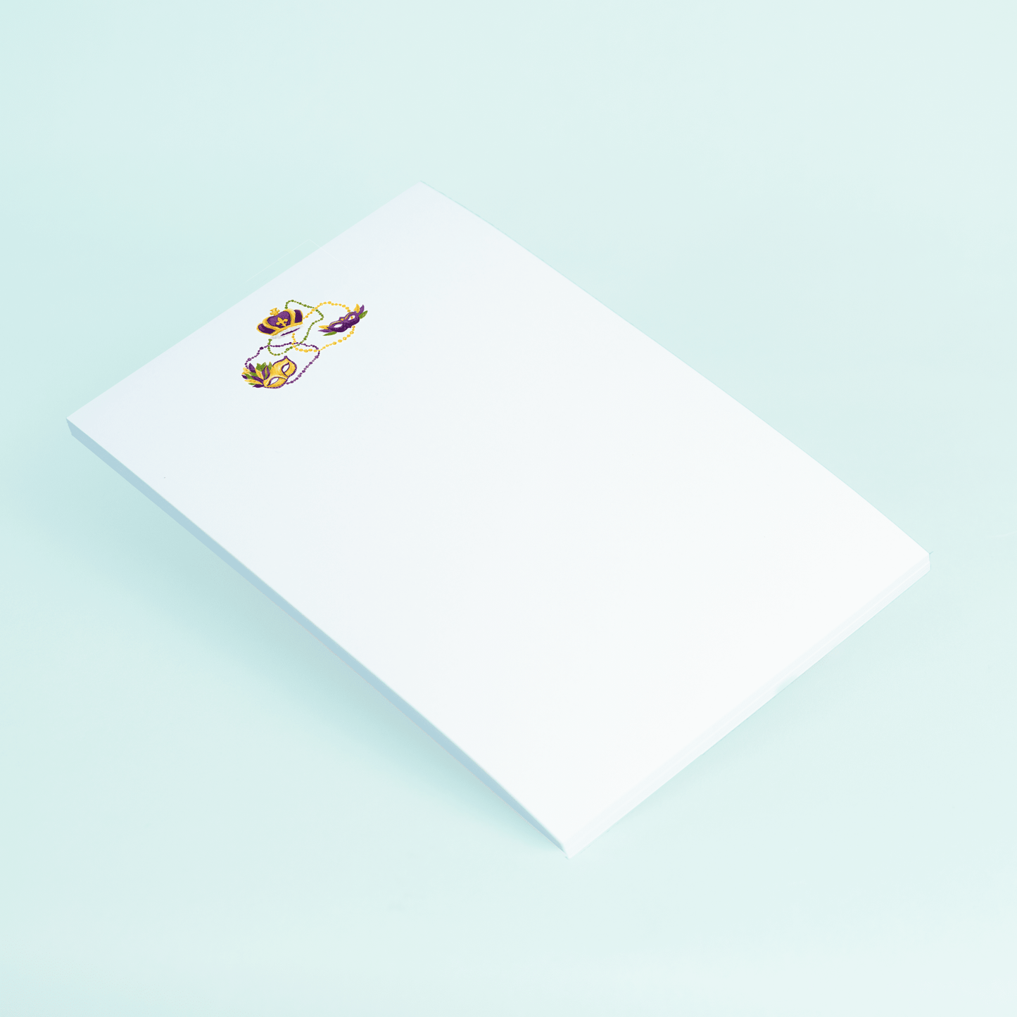 Mardi Gras Beads Notepad - Shop LINNY CO