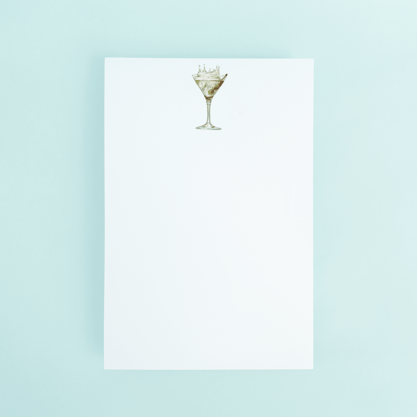 Martini Splash Notepad - Shop LINNY CO