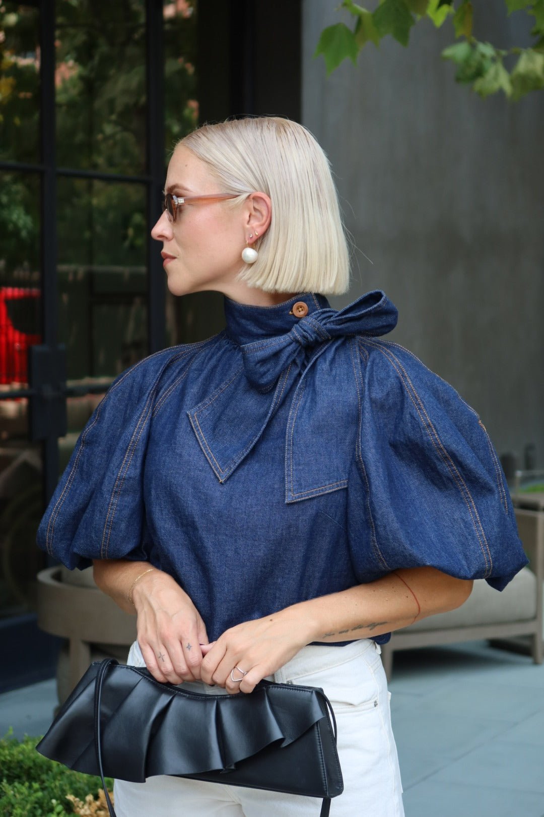 Mary Pearl Statement Earrings - Shop LINNY CO