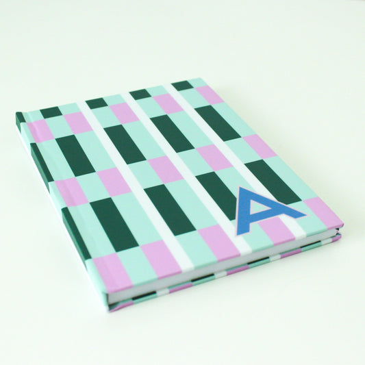 Maxi Mint Single Initial Journal - Shop LINNY CO