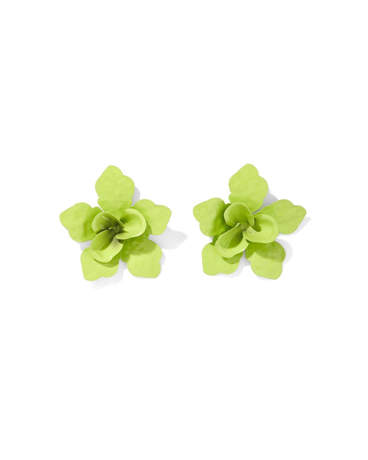 Maxine Statement Earrings - Green - Shop LINNY CO