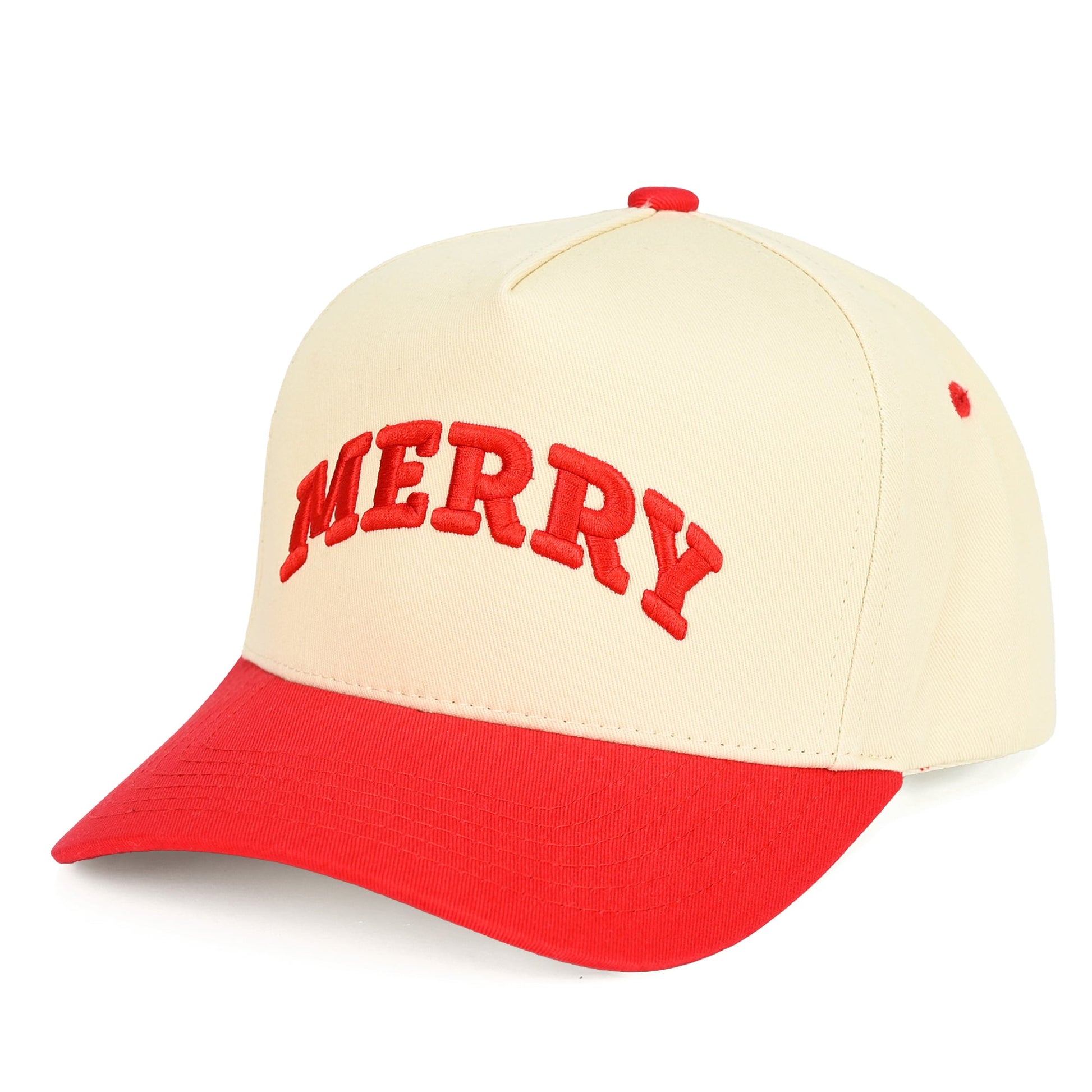 MERRY Red - Vintage Trucker Hat - Shop LINNY CO