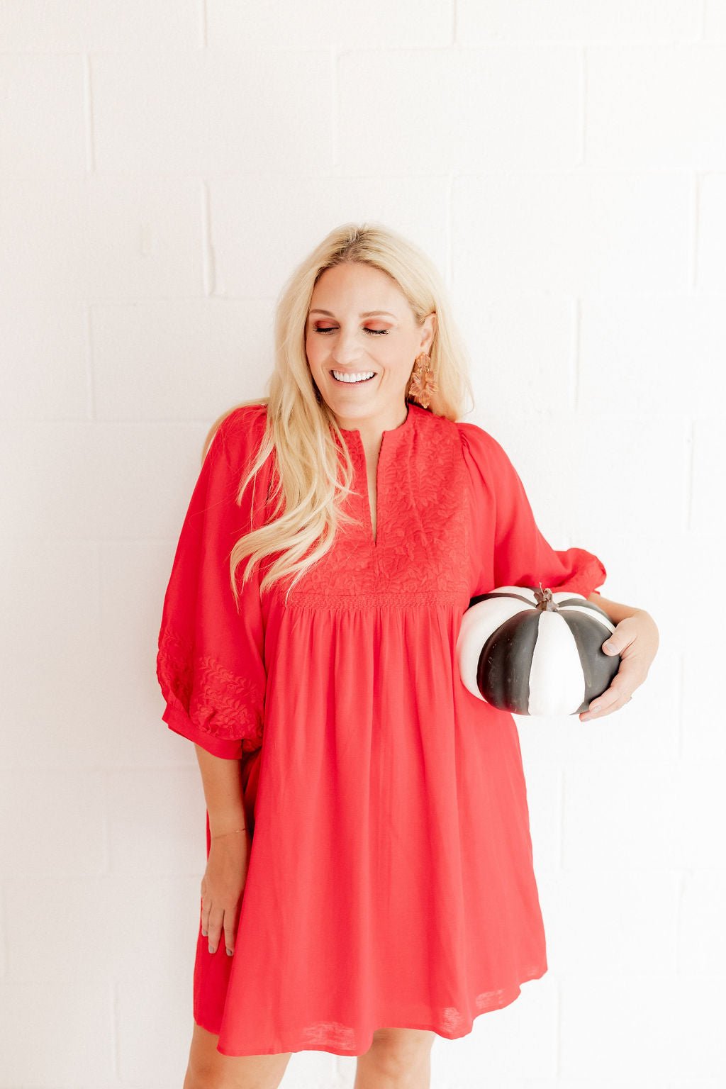 Michelle Statement Earrings - Caramel - Shop LINNY CO