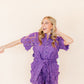 Michelle Statement Earrings - Lavender Honey - Shop LINNY CO