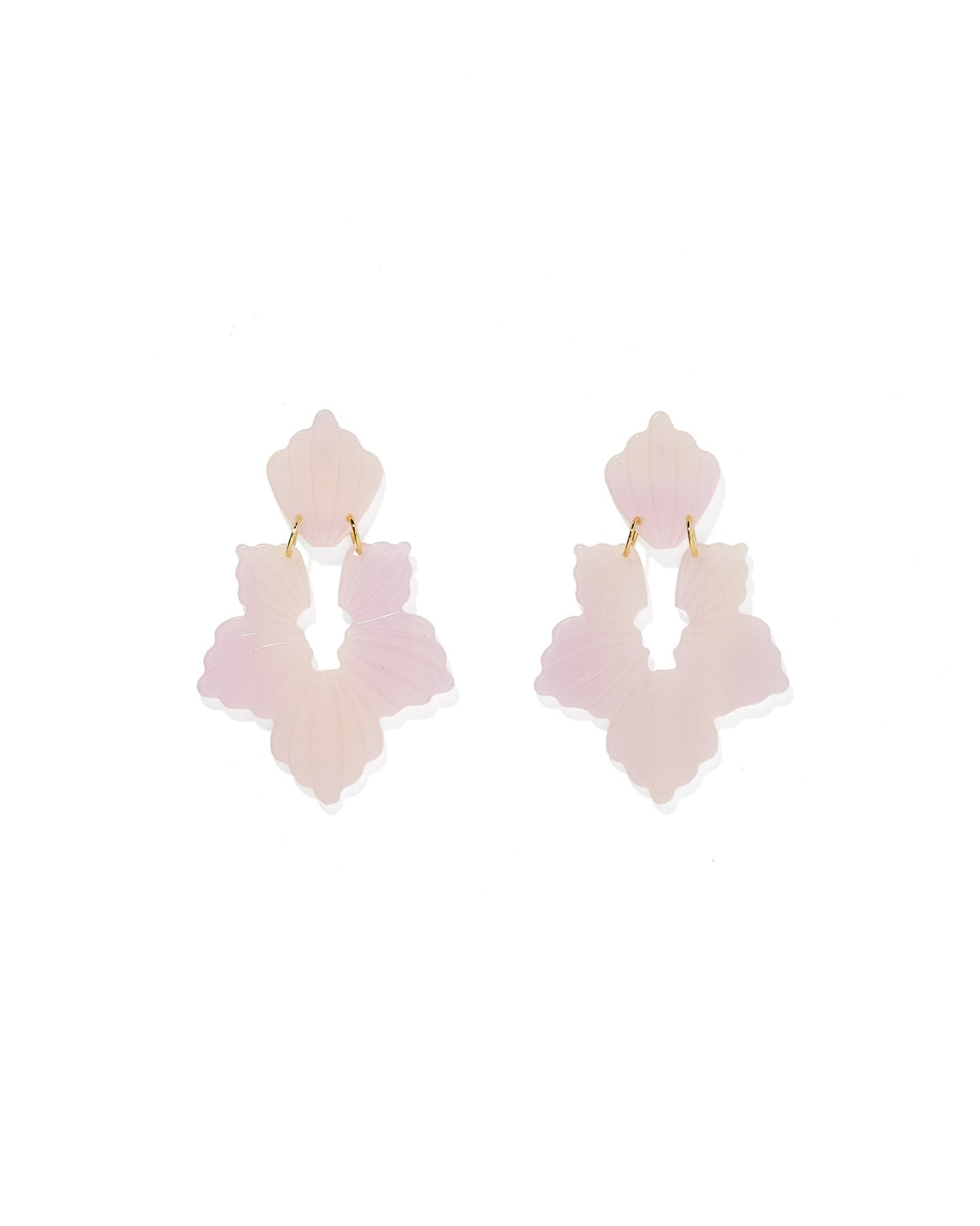 Michelle Statement Earrings - Moon Dust - Shop LINNY CO