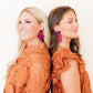 Michelle Statement Earrings - Pinot Noir - Shop LINNY CO