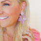 Michelle Statement Earrings - Rosy Glow - Shop LINNY CO