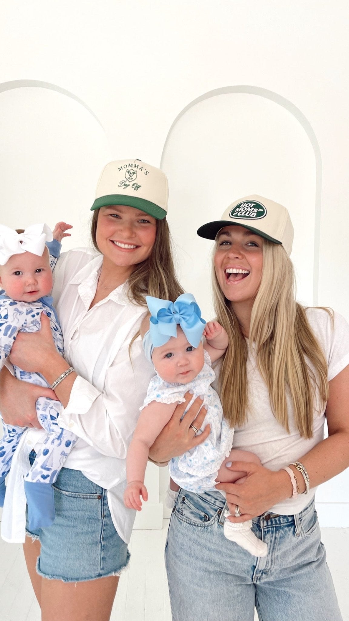 Momma's Day Off - Green Vintage Trucker Hat - Shop LINNY CO