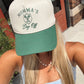 Momma's Day Off - Green Vintage Trucker Hat - Shop LINNY CO