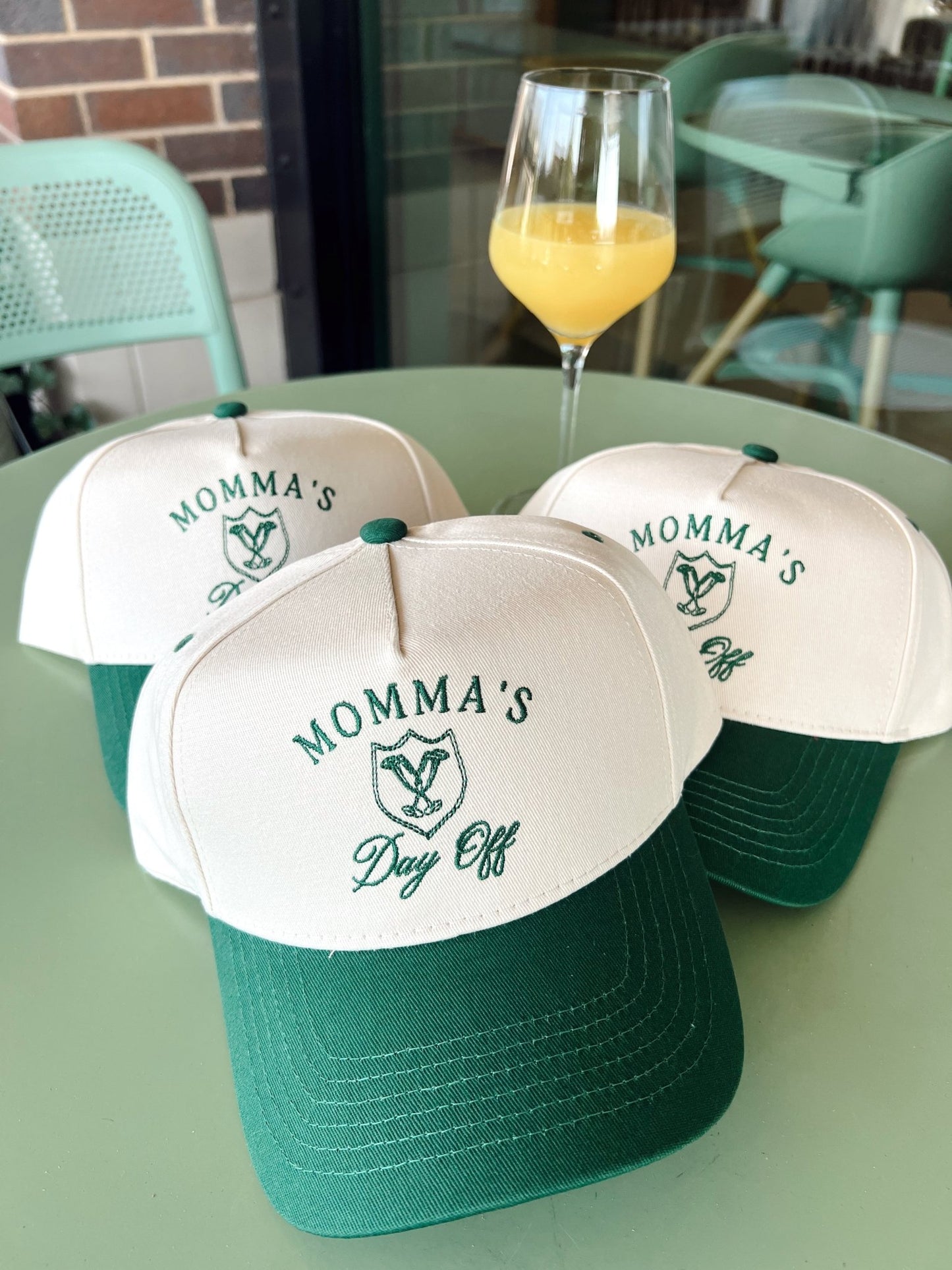 Momma's Day Off - Green Vintage Trucker Hat - Shop LINNY CO