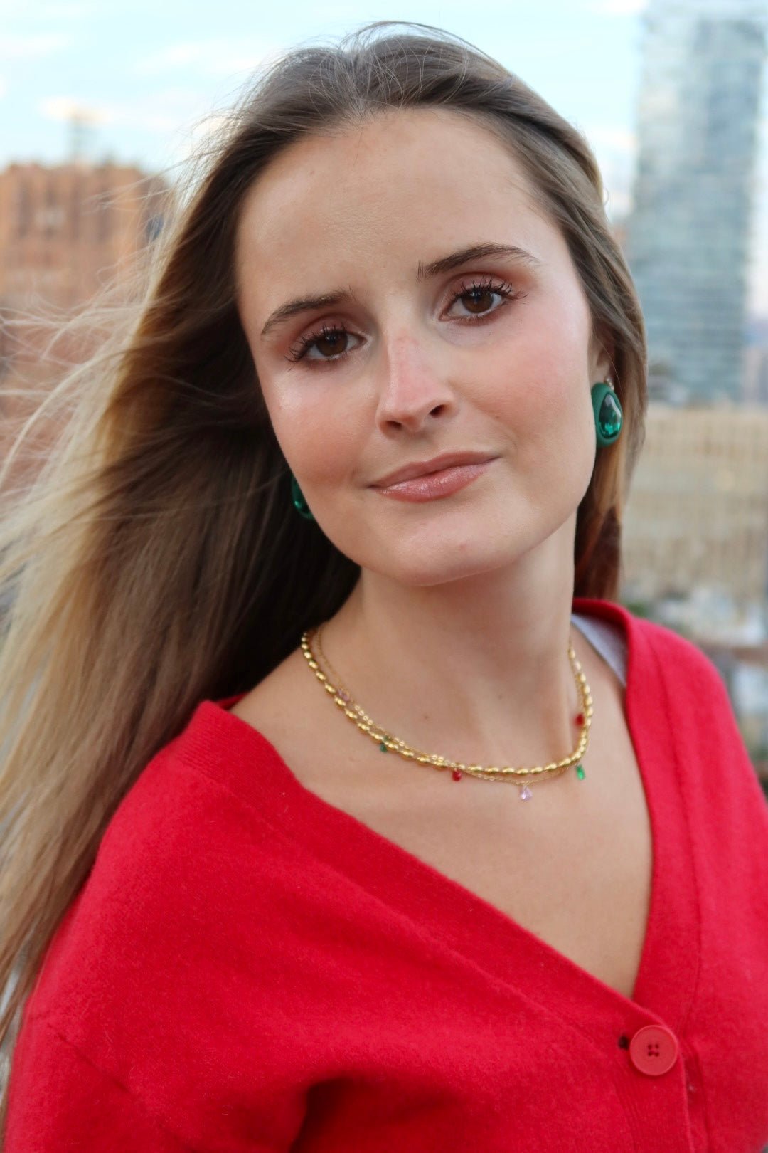 Necklace - Allegra Holiday - Shop LINNY CO