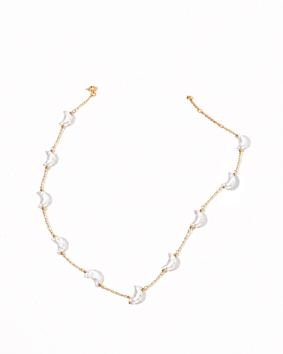 Necklace - Birdie Moon Pearl - Shop LINNY CO