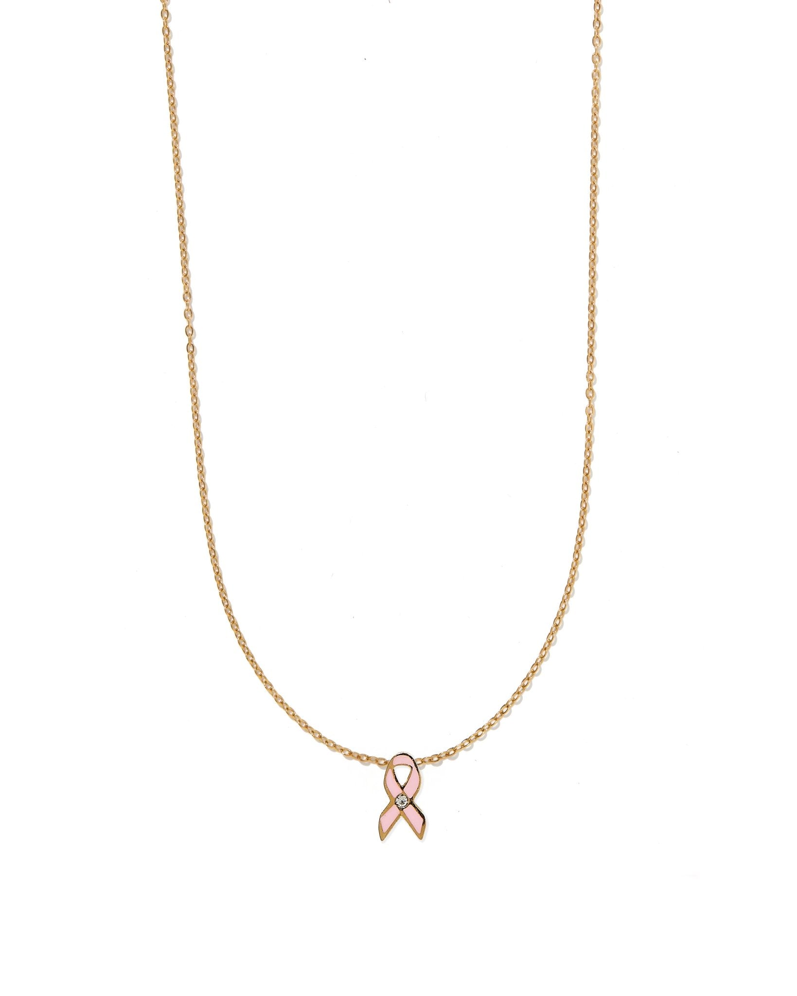 Necklace - Breast Cancer Ribbon PREORDER - Shop LINNY CO