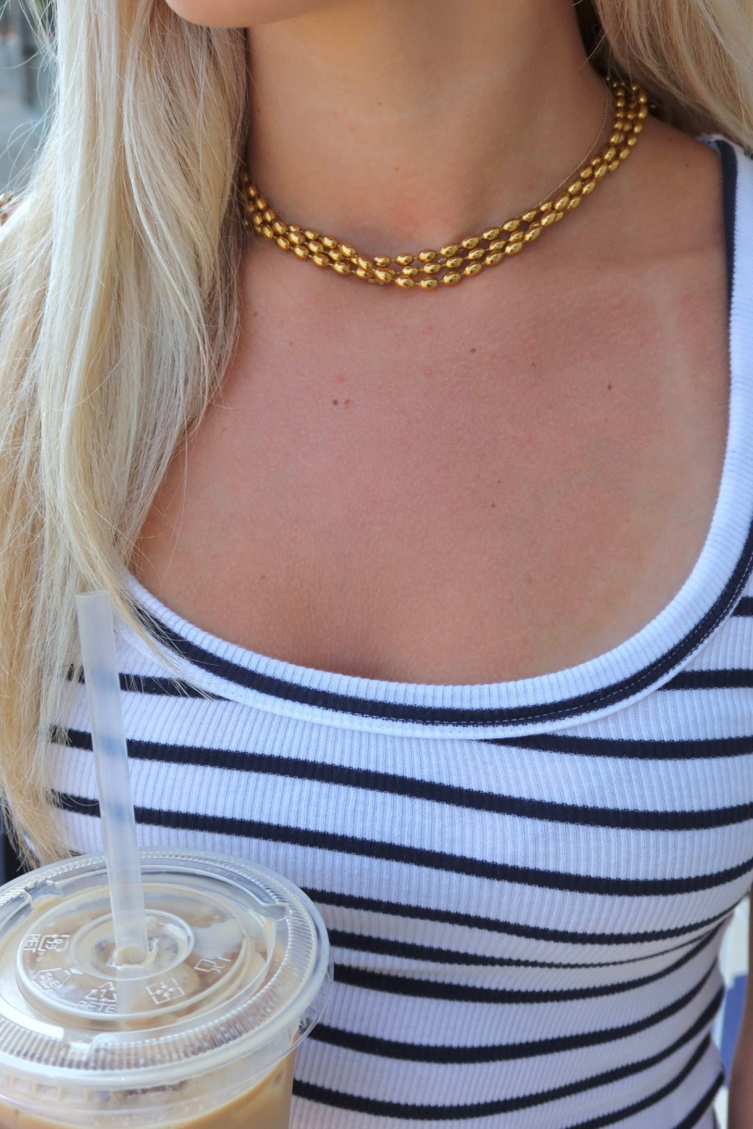 Necklace - Brooke Gold - Shop LINNY CO